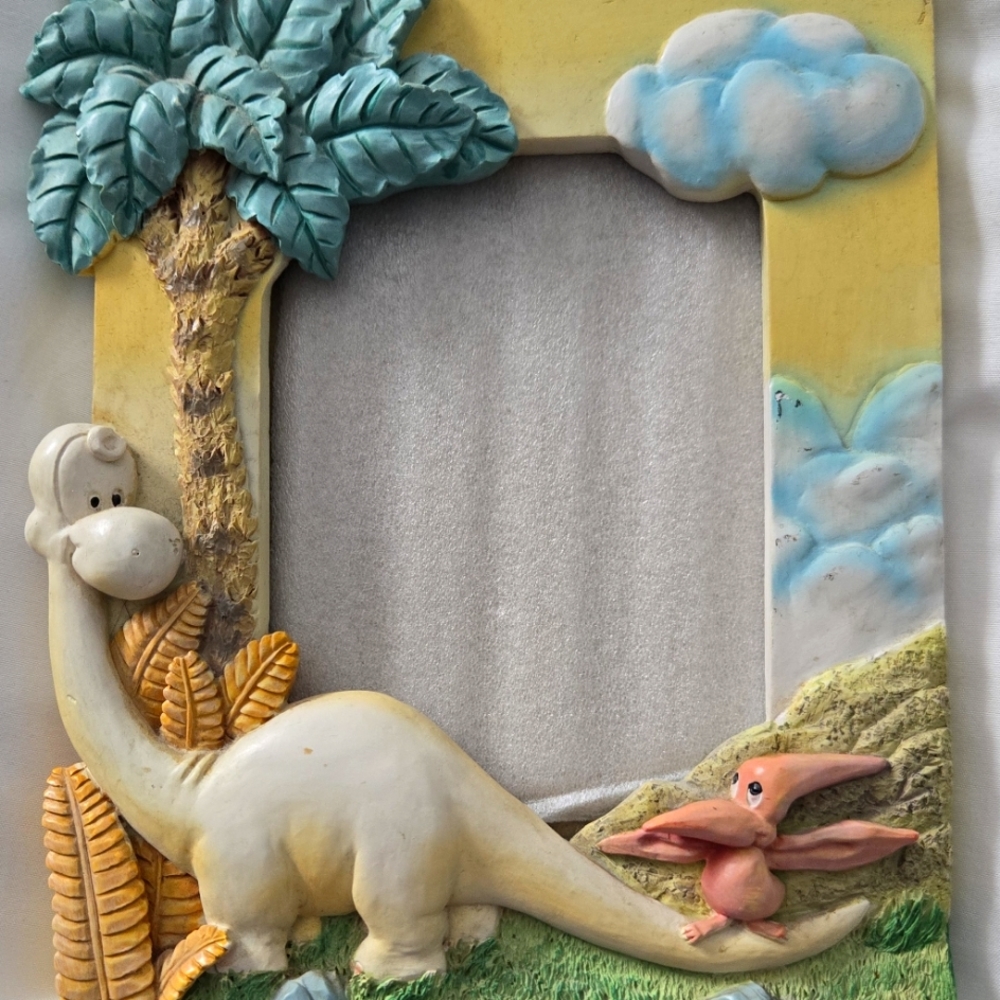 Dinosaur Picture Frame. 4x6.